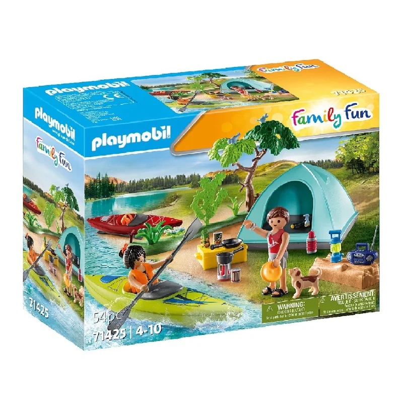 Playmobil Camping with Campfire (71425)