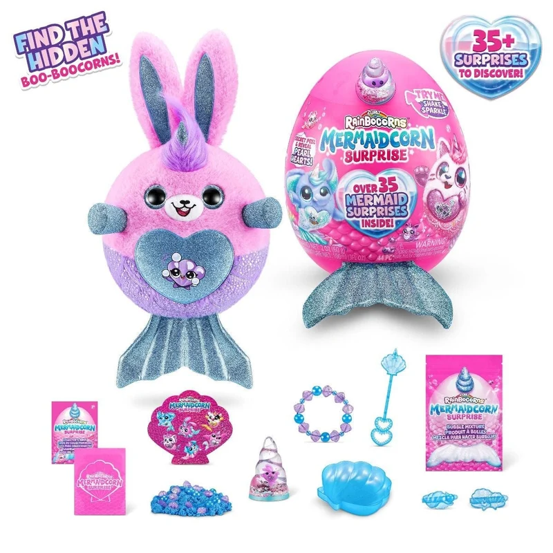 Rainbocorns Mermaidcorn Surprise S7 Plush