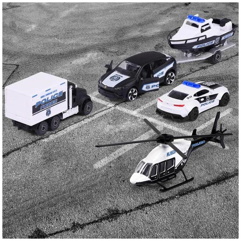 Majorette Police Force Cars Giftpack 4pcs