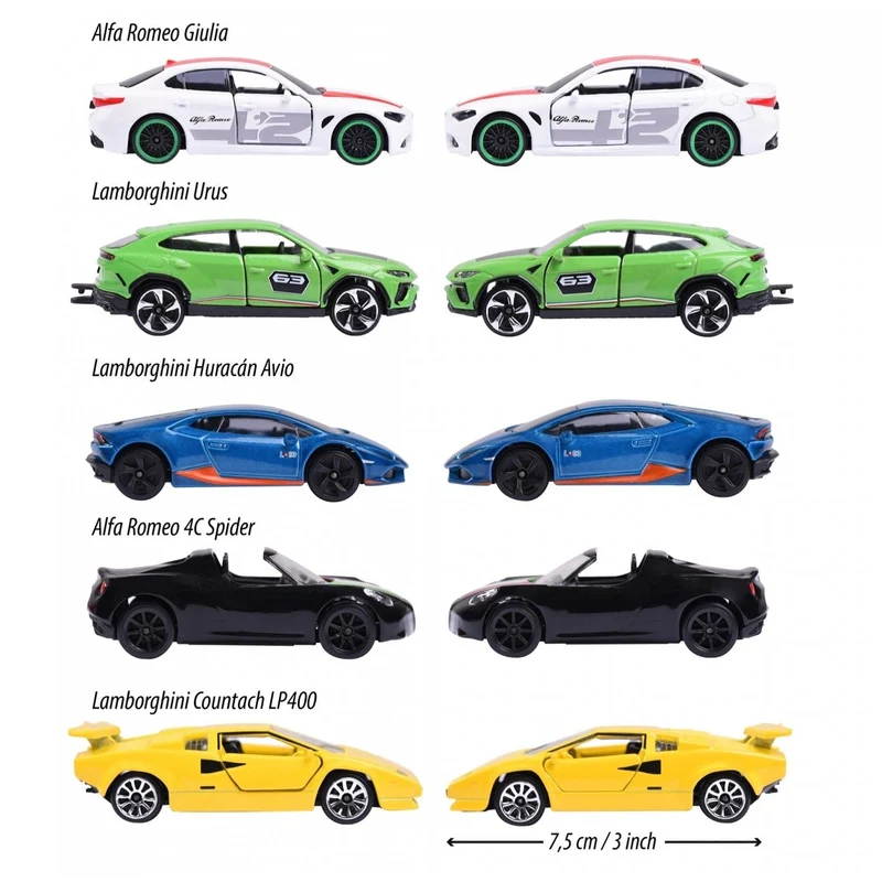 Majorette - Dream Cars Italy Giftpack