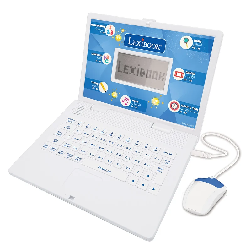 Lexibook - Bilingual Educational Laptop Arabic/English