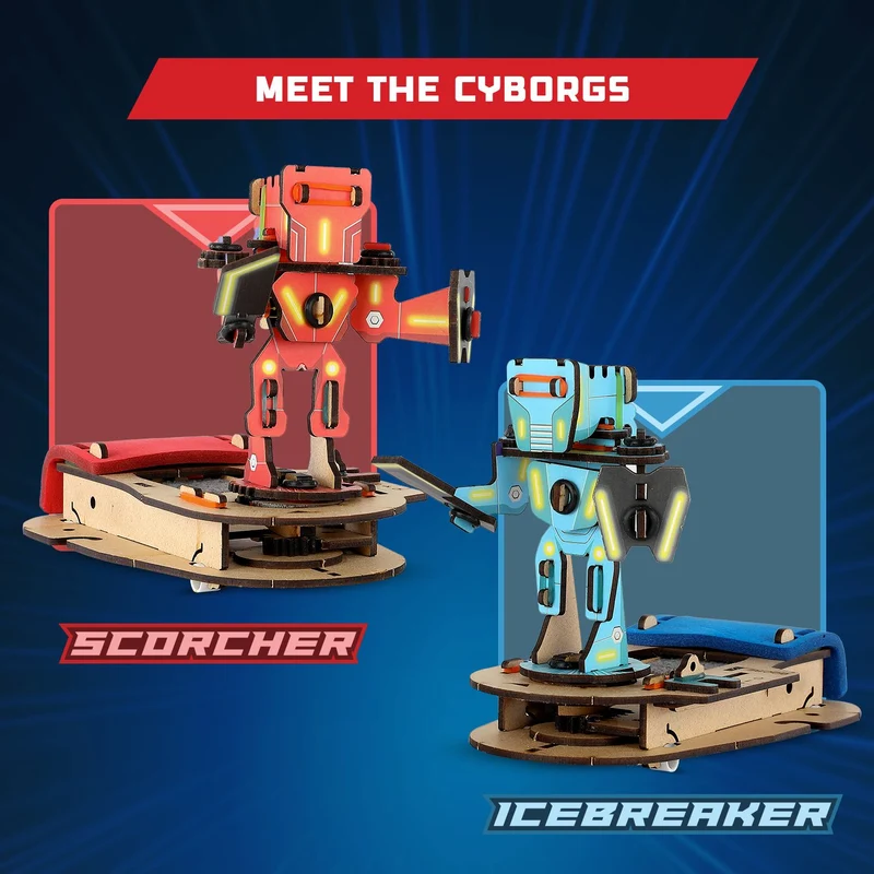 Smartivity STEAM Warriors: Clash of Cyborgs