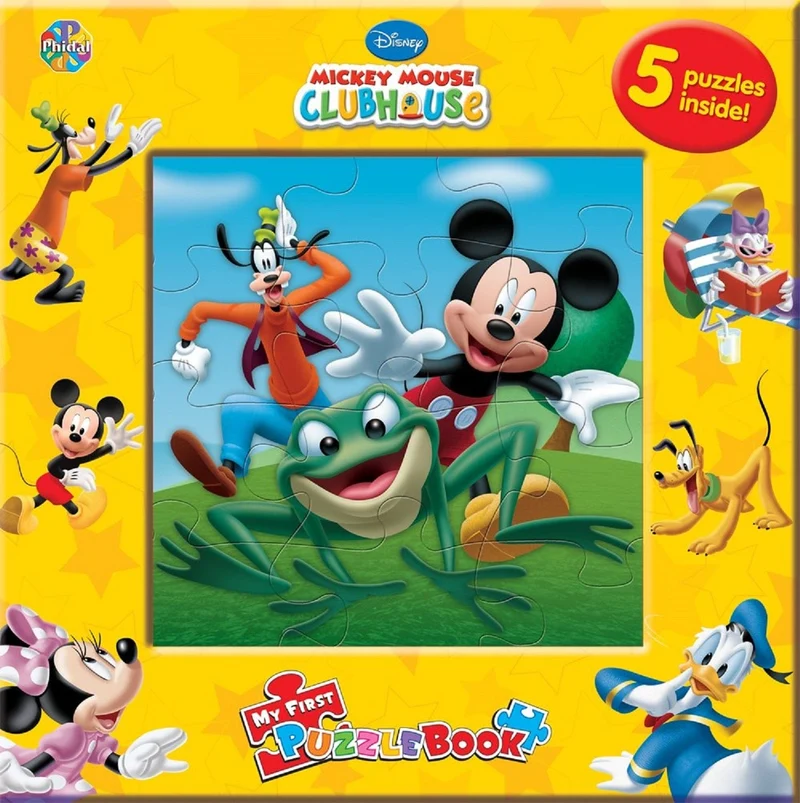 Phidal - Disney Mickey Mouse My First Puzzle Book