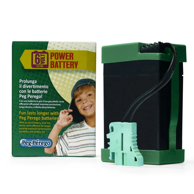 Peg Perego - 6V 4.5Ah Battery - Green