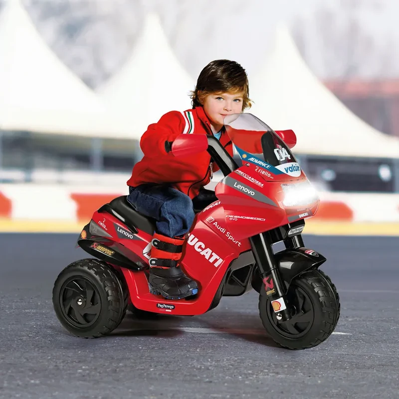 Peg Perego - Ducati Desmosedici Evo Ride On Toy - Red