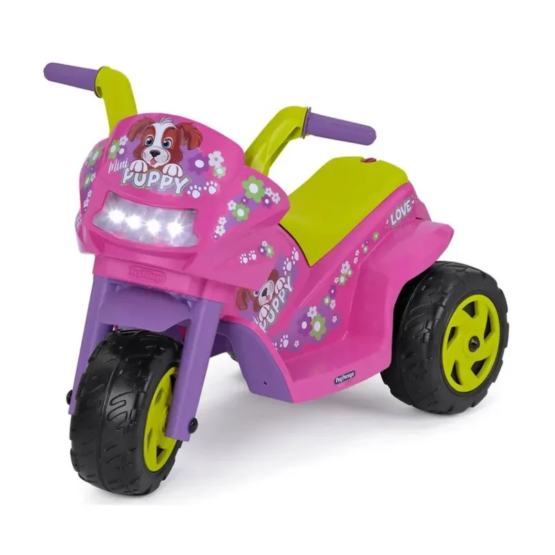 Peg Perego - Mini Puppy Ride On Toy - Pink