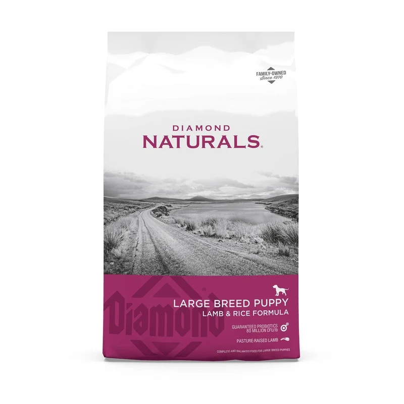 Diamond Naturals Large Breed Puppy Lamb & Rice Formula 2.72Kg (6 lbs)
