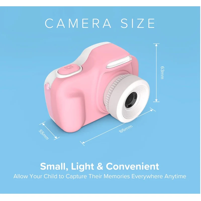 myFirst - Kids Camera - Camera 3 - Pink