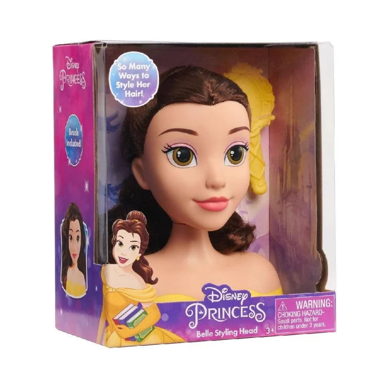 Just Play Disney Princess Belle 5" Styling Head