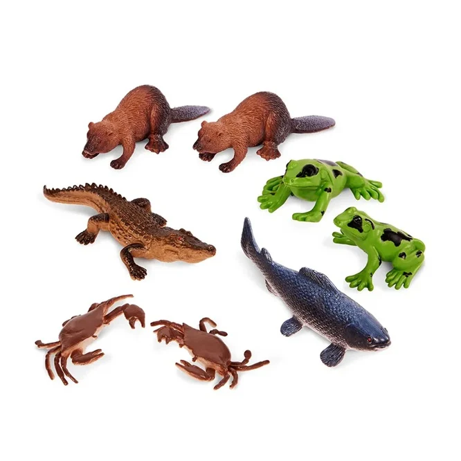 Terra - River Animals Playset - 8pcs