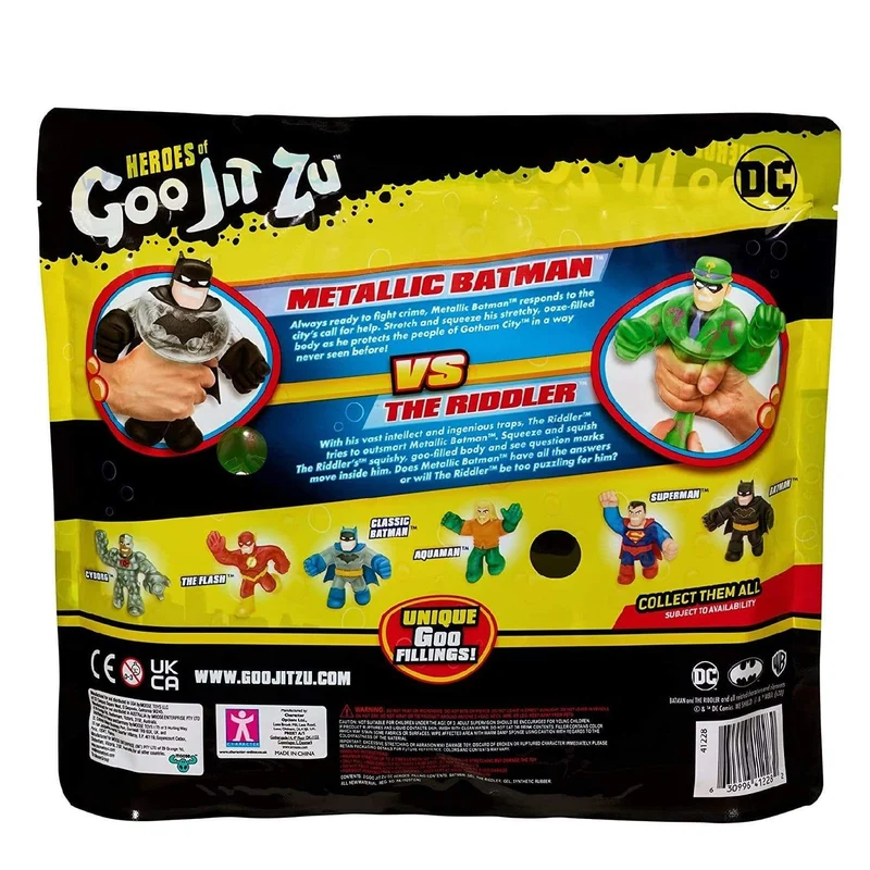 Heroes of Goo Jit Zu - Metallic Batman Vs The Riddler