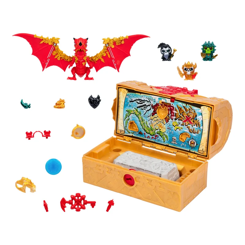 TreasureX - Dragons Realm Mystery Dragon Chest Playset