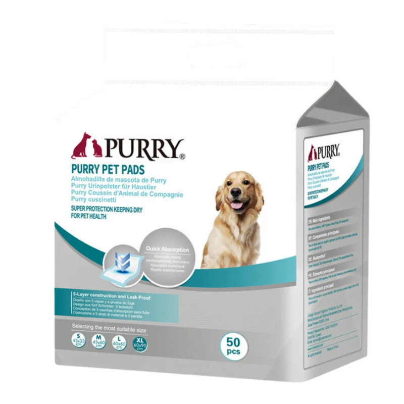 Purry Pet Training Pads Quick Absorbent
