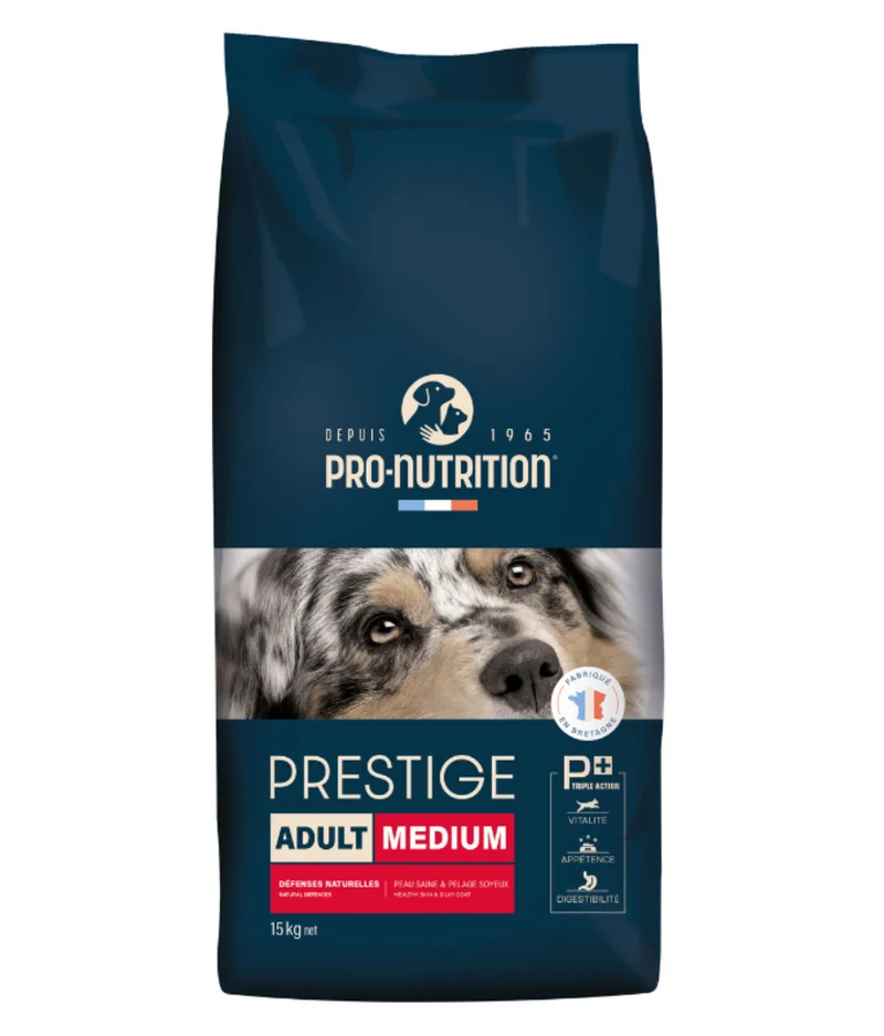 Pro nutrition Prestige Dog Adult Medium 15kg