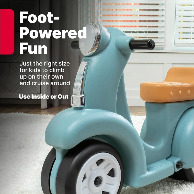 Step2 Kids Ride Along Scooter - Blue