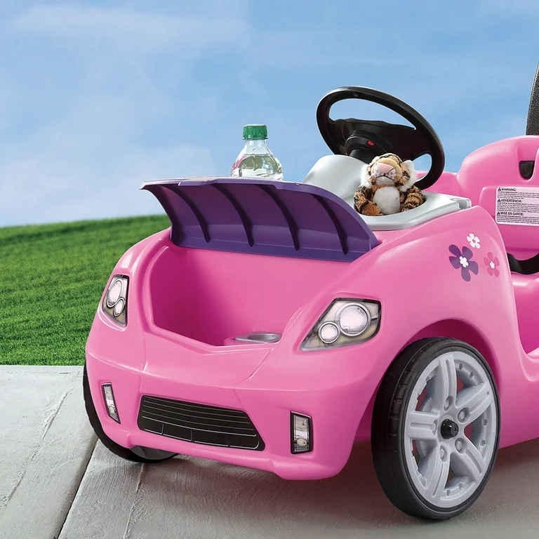 Step2 - Whisper Ride II Single Seater Push Car - Pink