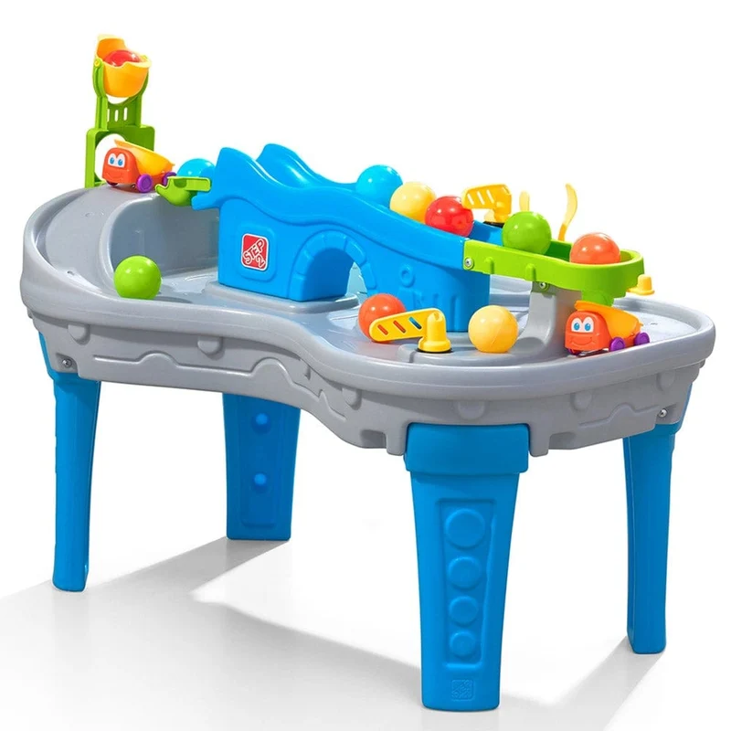 Step2 Ball Buddies Truckin & Rollin Play Table - Blue & Grey