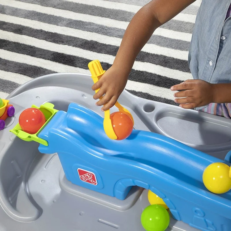 Step2 Ball Buddies Truckin & Rollin Play Table - Blue & Grey