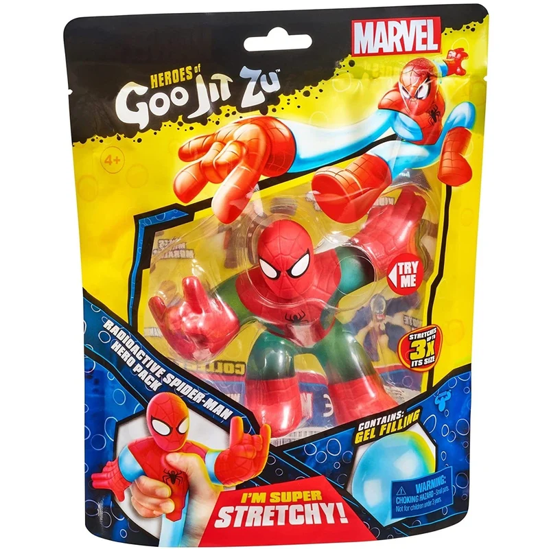 Heroes Of Goo Jit Zu Licensed Marvel S3 Hero Pack - Radioactive Spider-Man