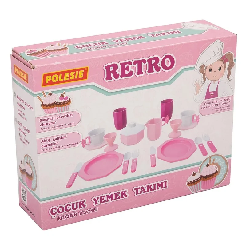 Polesie - Retro Tableware Set 19 pcs