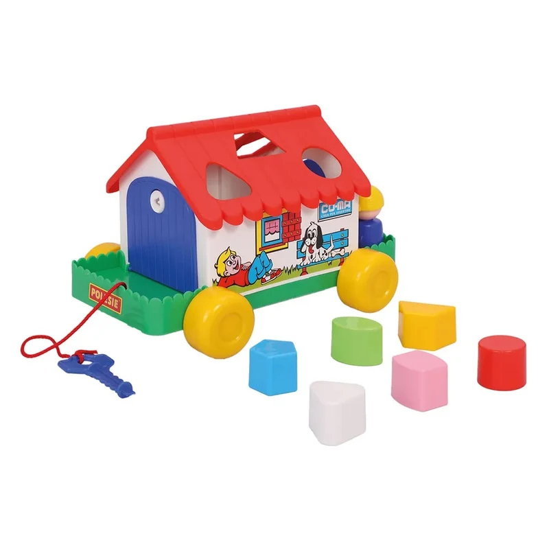 Polesie - Shape And Sort House - Assorted
