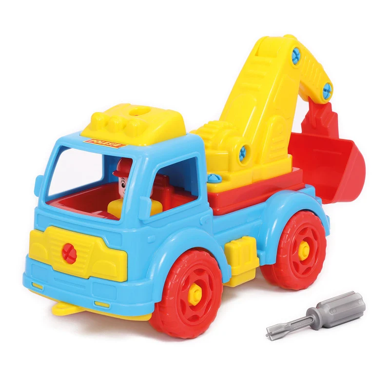 Polesie - Take-Apart Excavator Truck
