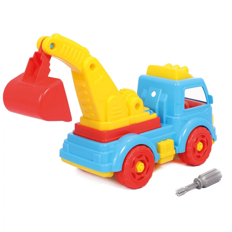 Polesie - Take-Apart Excavator Truck