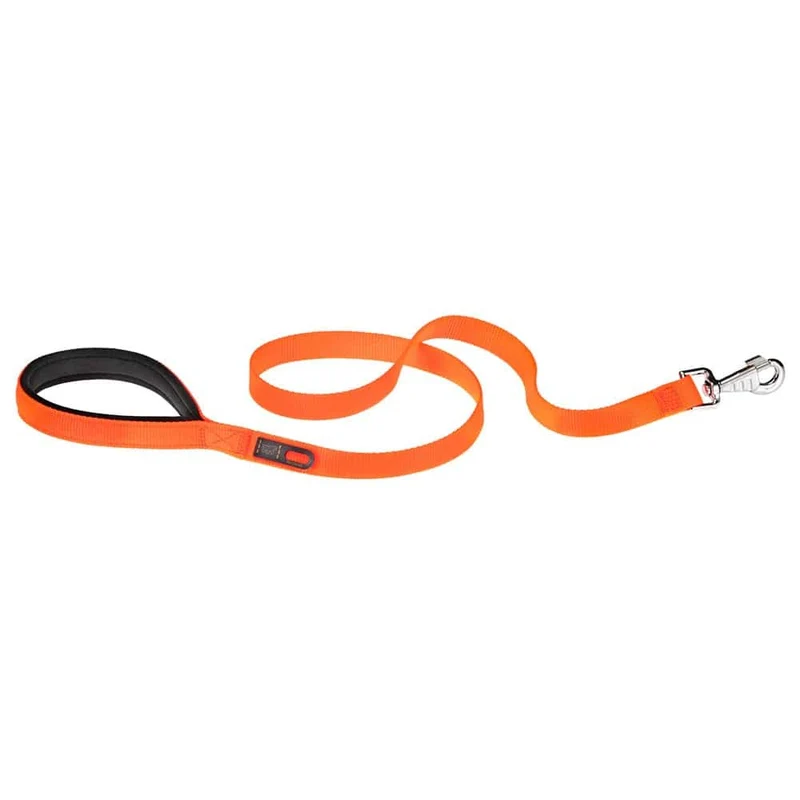 Ferplast Daytona G25/120 Nylon Dog Leash, Orange