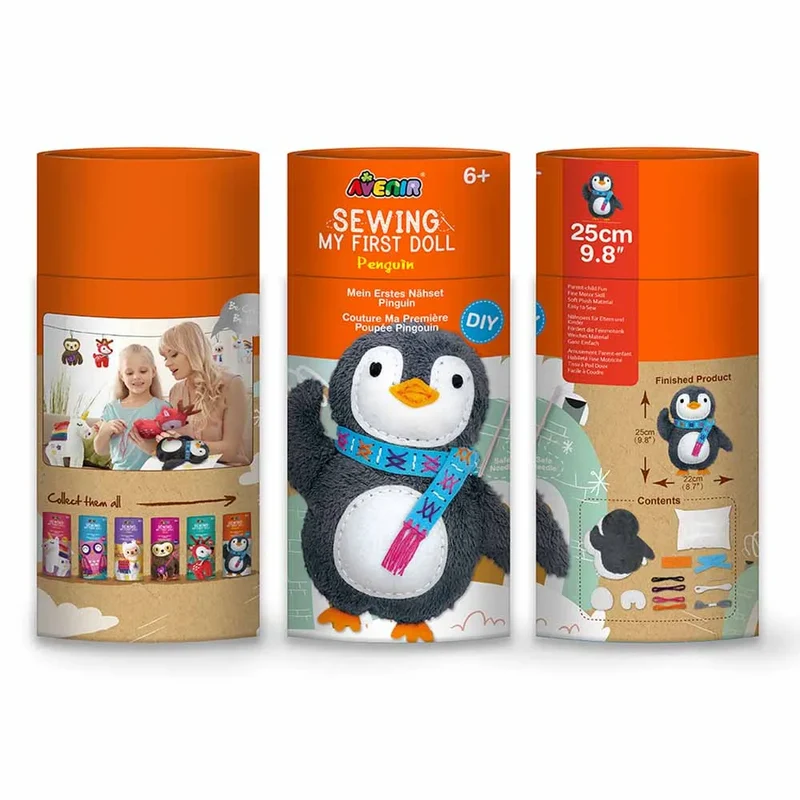 Avenir - Sewing My First Doll - Penguin