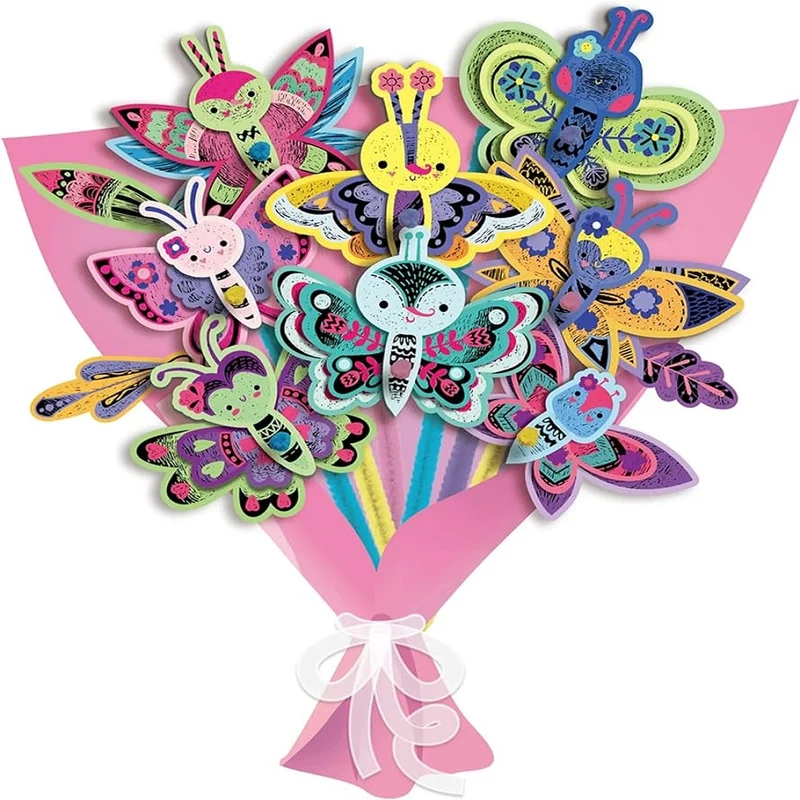Avenir - Scratch Butterfly Bouquet