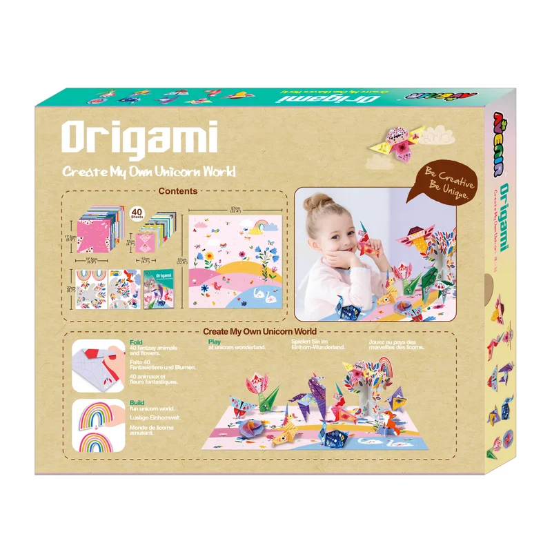 Avenir - Origami Create My Own Unicorn World