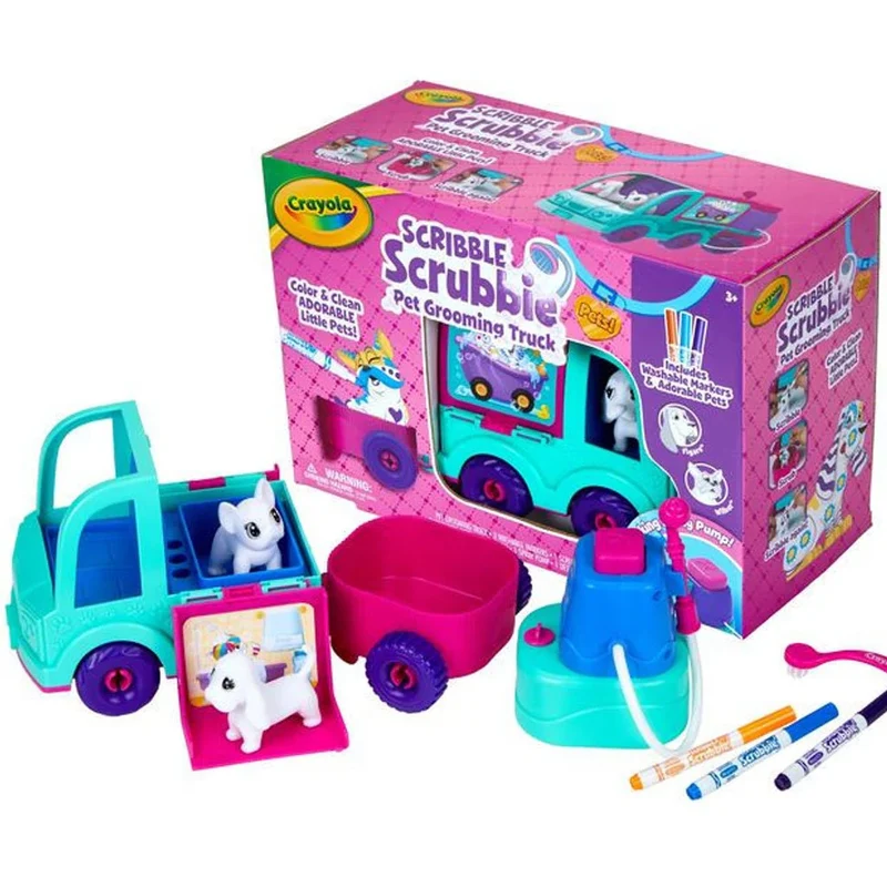 Crayola Scribble Scrubbie Pets Grooming Truck