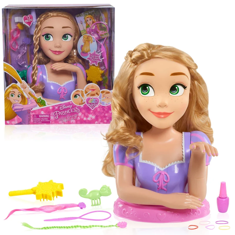 Disney Princess Deluxe Rapunzel Styling Head (JP-87362)