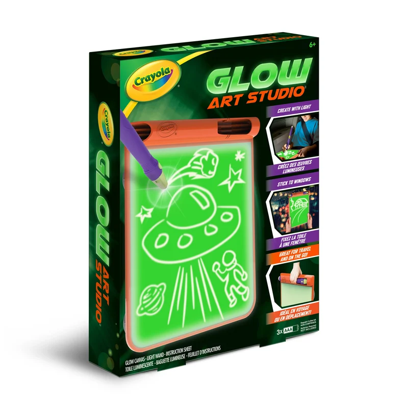 Crayola Travel Glow Art Studio