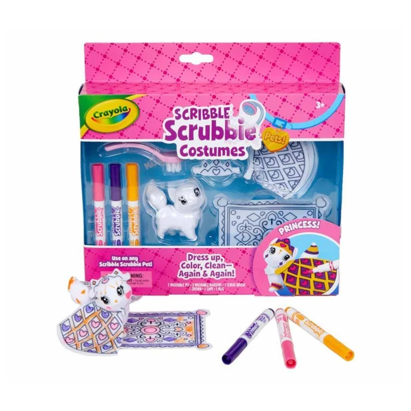 Crayola Scribble Scrubbie Pets Costume Play Packs - Princess