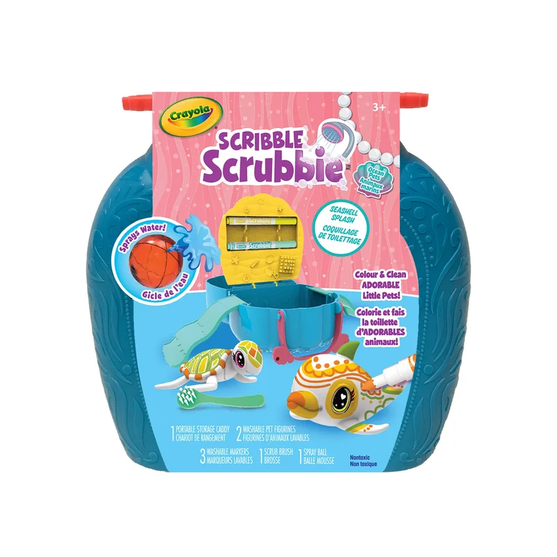 Crayola Scribble Scrubbie Ocean Pets