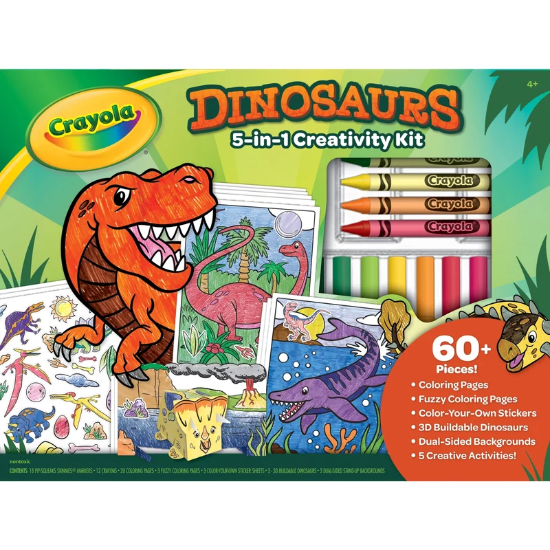 Crayola Dinosaurs 5-in-1 Creativity Kit