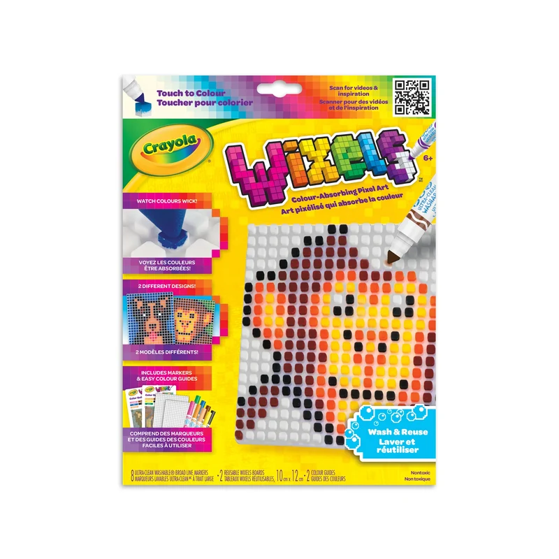 Crayola Wixels Animals Activity Kit