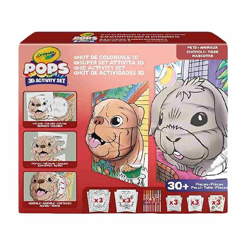 Crayola Pops Activity Set - Pets