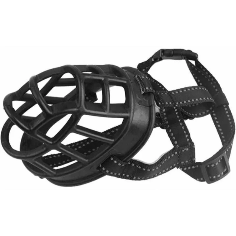 Golden Panda Silicone Muzzle, Black