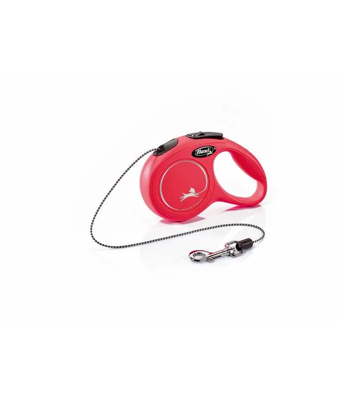 Flexi New Classic XS Cord 3m, Red