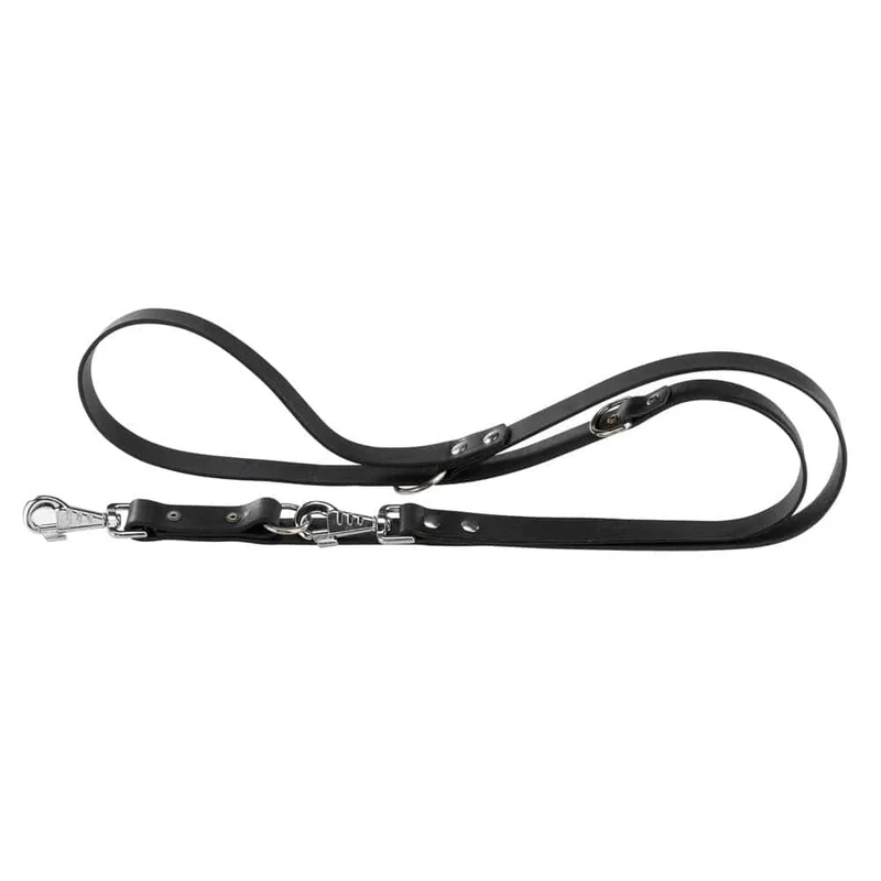 Ferplast Natural GA22/200 Leather Dog Leash - Black