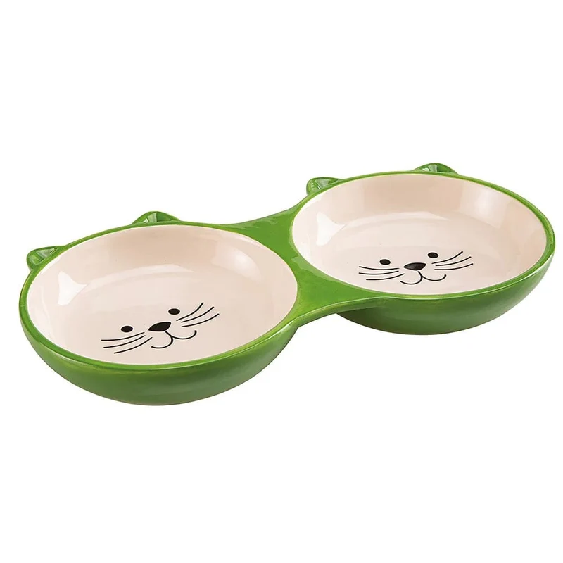 Ferplast Izar Double Ceramic Bowl