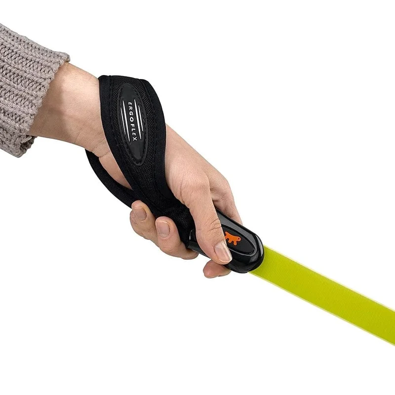 Ferplast Ergoflex GM Techno Dog Leash - Acid Green