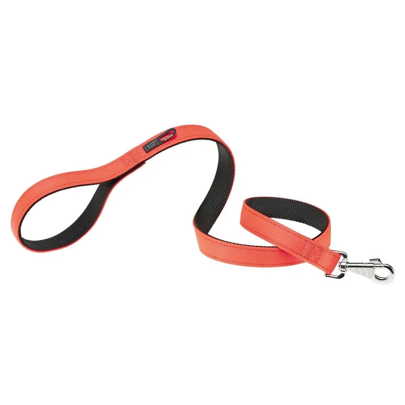 Ferplast Dual G20/110 Nylon Dog Leash - Orange