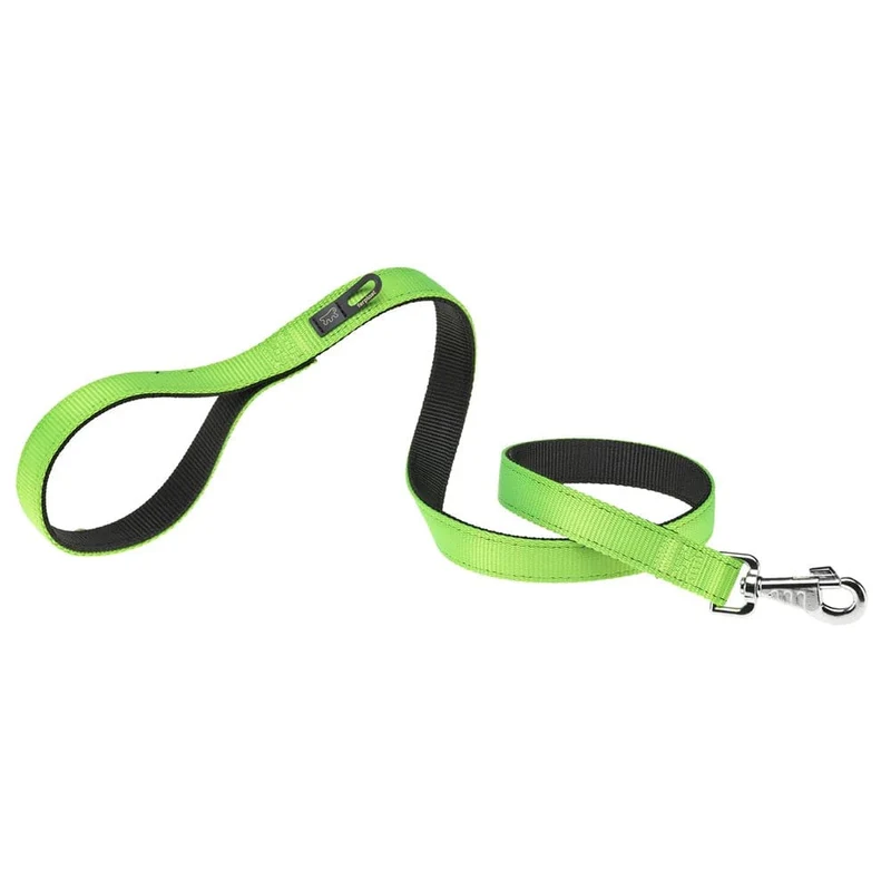 Ferplast Dual G20/110 Nylon Dog Leash - Acid Green