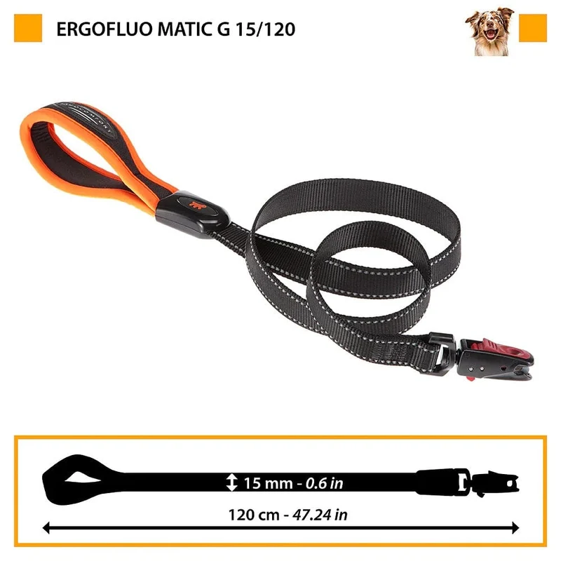 Ferplast Ergo FLUO Matic G15/120 - Orange