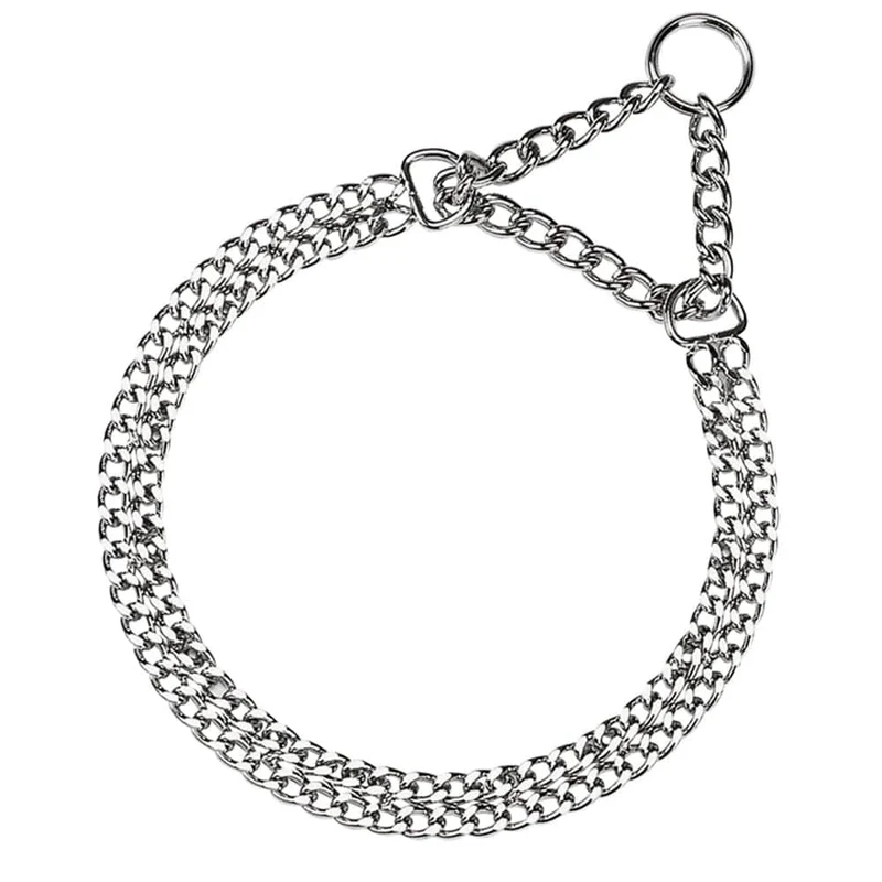 Ferplast Chrome CSS Semi Choke-Chain Dog Collar - CSS5626
