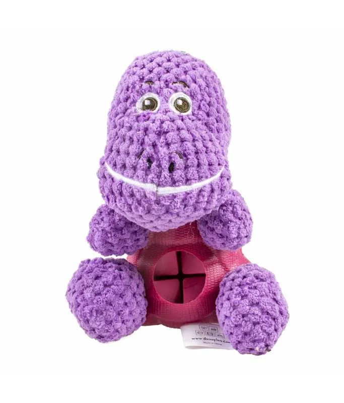 Duvo+ Plush & Rubber T-Rex Dispenser Multicolour