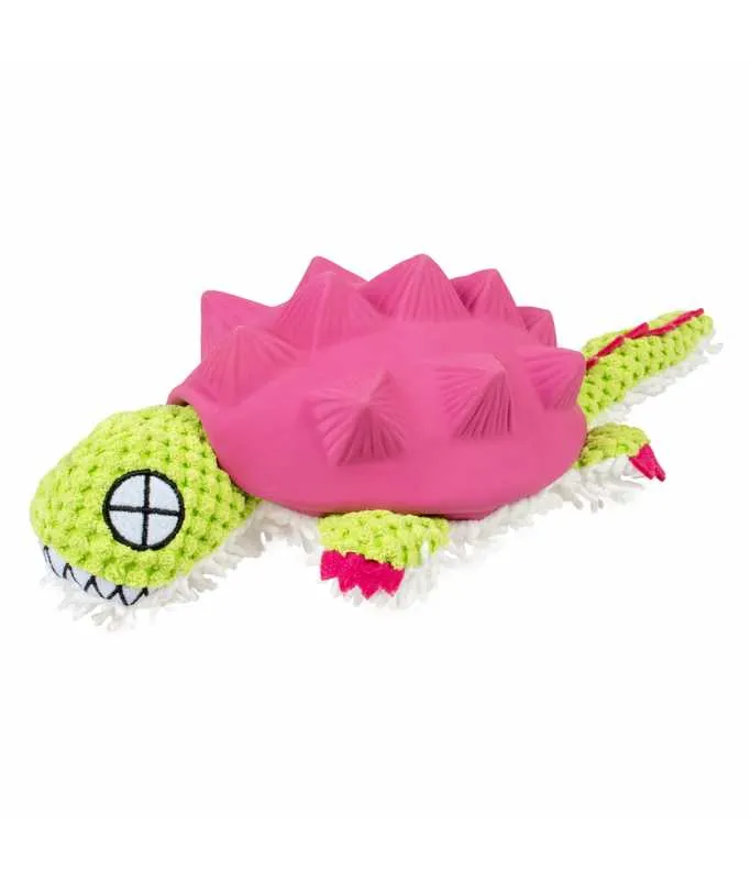 Duvo+ Plush & Latex Armadillo purple/green